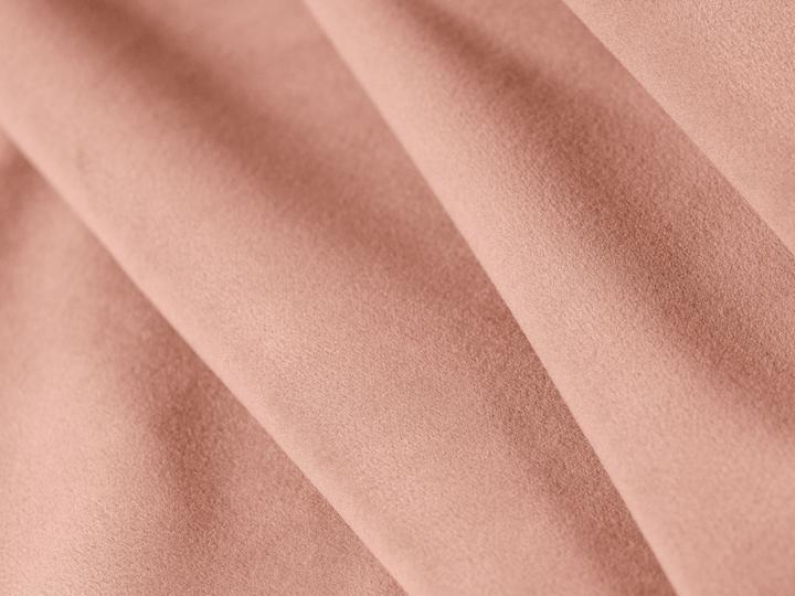 Actual product image Cosmopolitan Design Velvet Pouf, "Gomera", 1 Seat, Pink, 90x90x42 Made in Europe