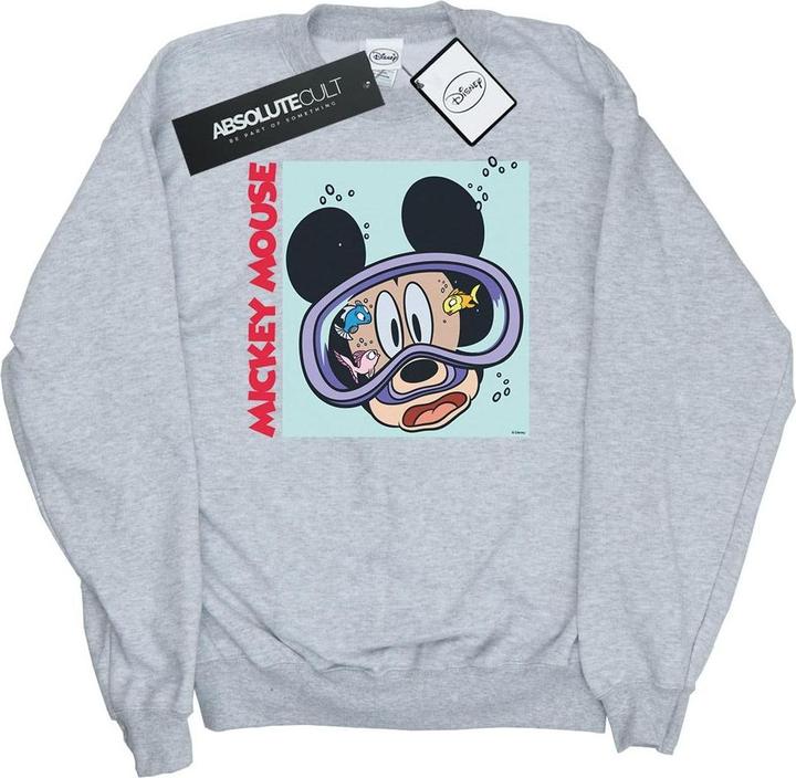 Actual product image Disney Boys Mickey Mouse Under Water Sweatshirt (152, 158)
