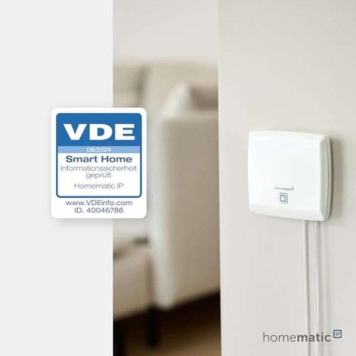Produktbild Homematic IP Smart Home Starter Set Mini Zutritt (Schlüssel, Smartphone)