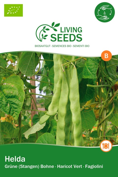 Image du produit Living Seeds Haricot vert, Helda