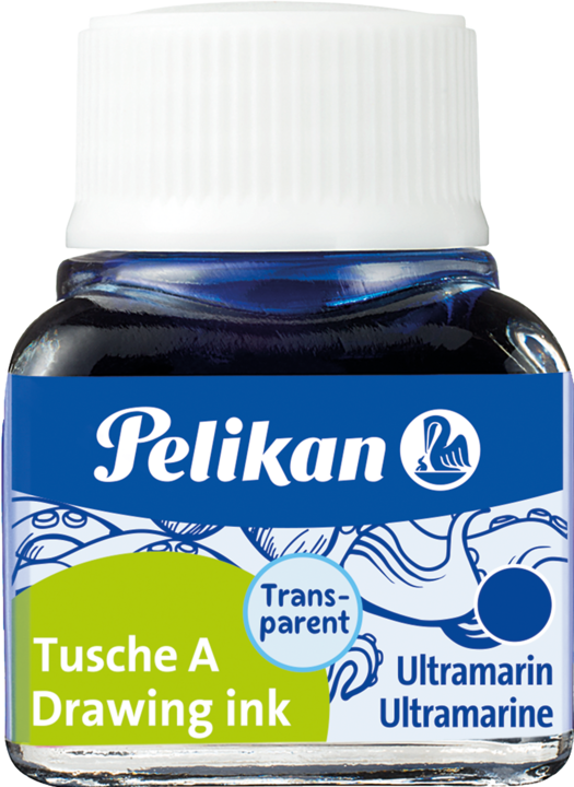 Produktbild Pelikan Tusche A (Tintenfass, Blau)