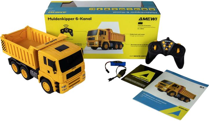 Produktbild Amewi Muldenkipper 6-Kanal 1:18 RTR