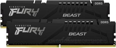 Produktbild Kingston Fury Beast (2 x 16GB, 5200 MHz, DDR5-RAM, DIMM)