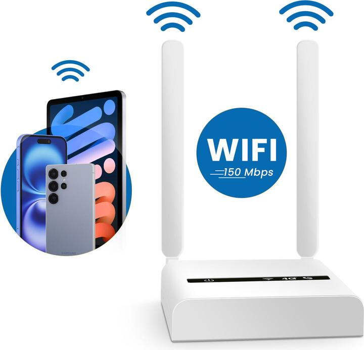 Produktbild Geemarc 4G WiFi Router Telefon Smartphone