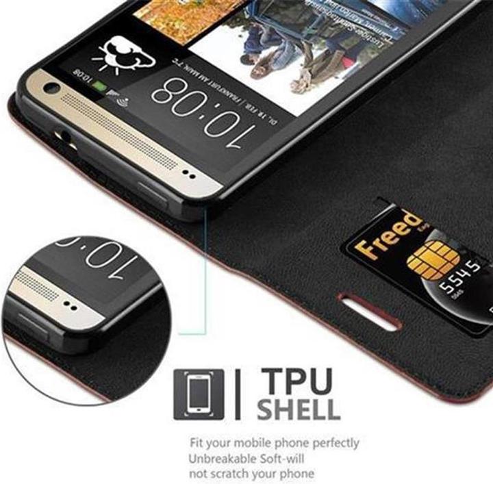 Productafbeelding Cadorabo Boek Onzichtbare Magneethoes (HTC Een M7)