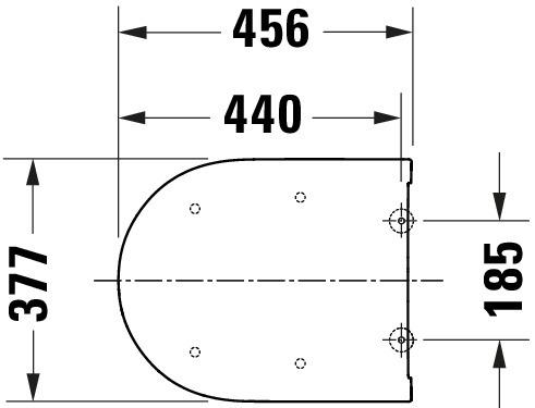 Nährwerte und Zutaten Duravit Universal WC Sitz Sortiment WC-Sitz