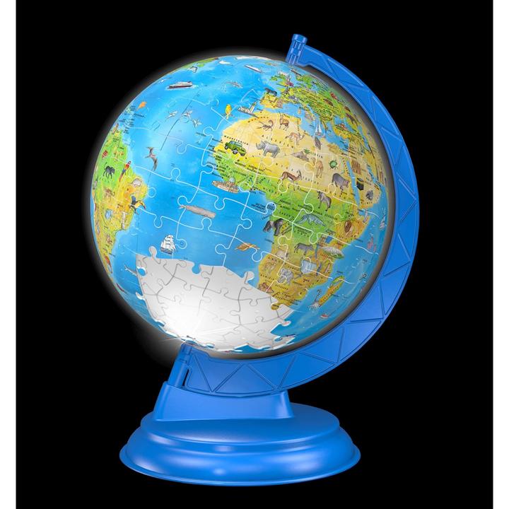 Actual product image Ravensburger Children globe with light (180 pieces)