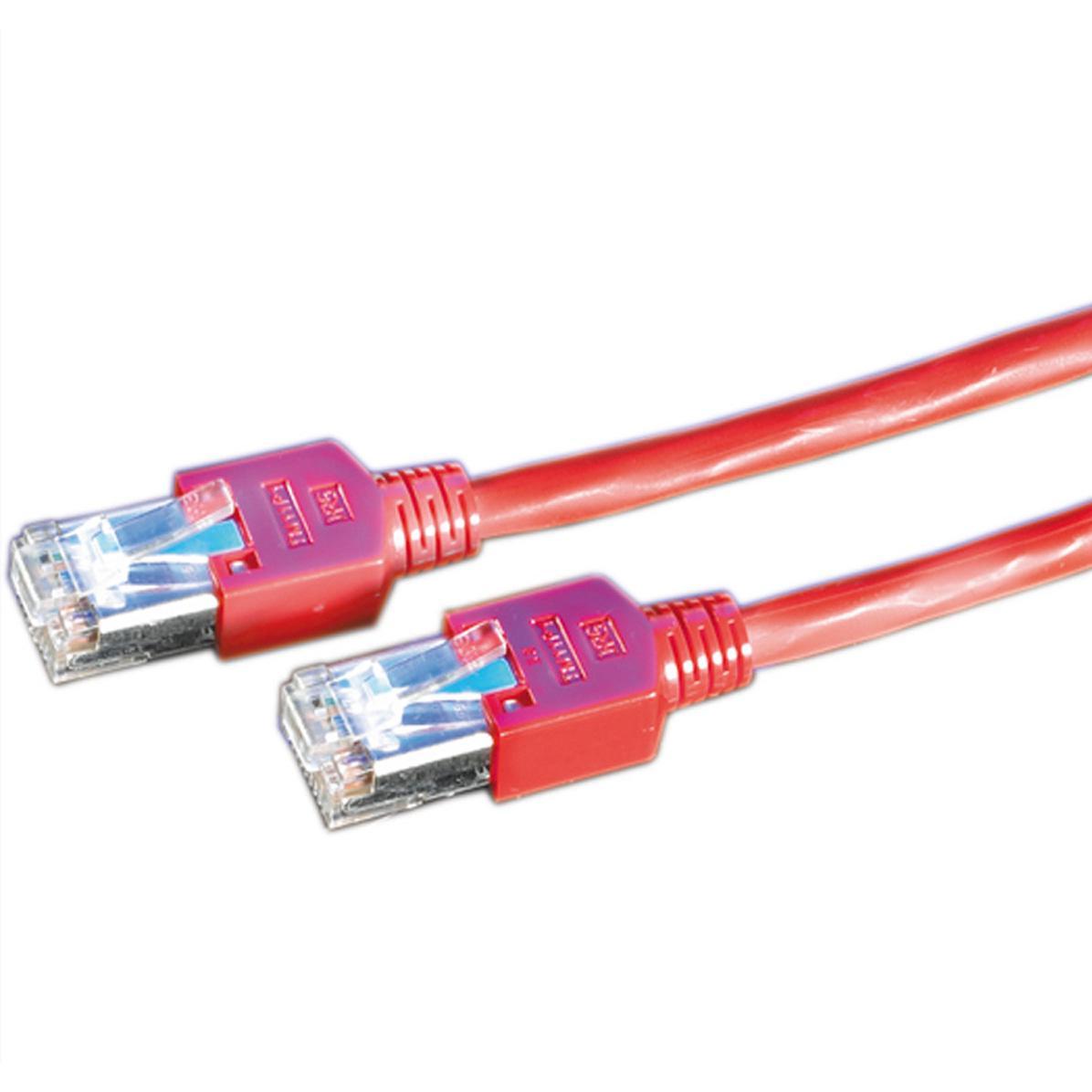 Leoni SF/UTP Patchkabel (SF/UTP, CAT5e, 3 m), Netzwerkkabel