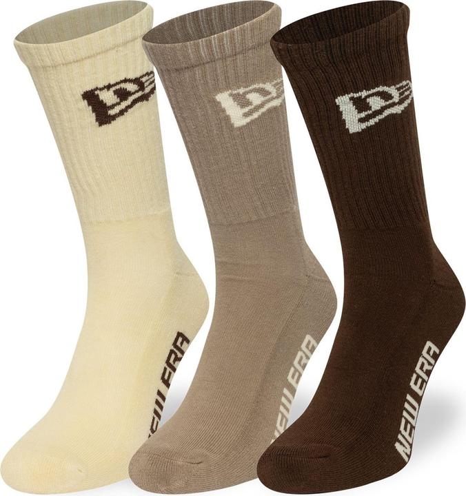 Produktbild New Era Unisex Socken - FLAG CREW 3er Pack multi - 43-46 (3er Pack, 43 - 46)