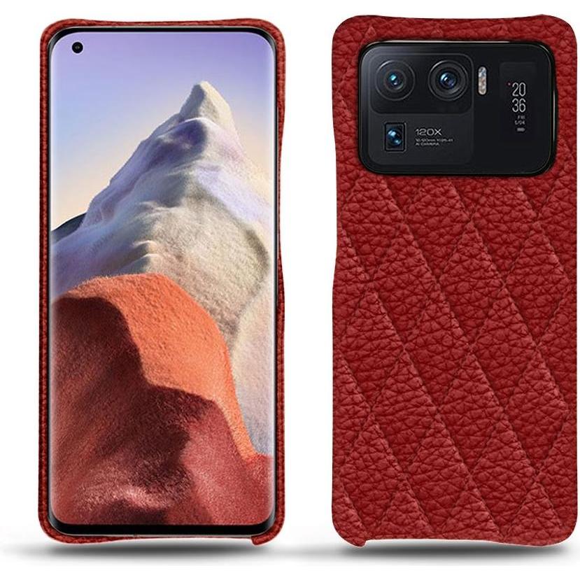 Noreve Lederschutzhülle (Xiaomi Mi 11 Ultra), Smartphone Hülle, Rot