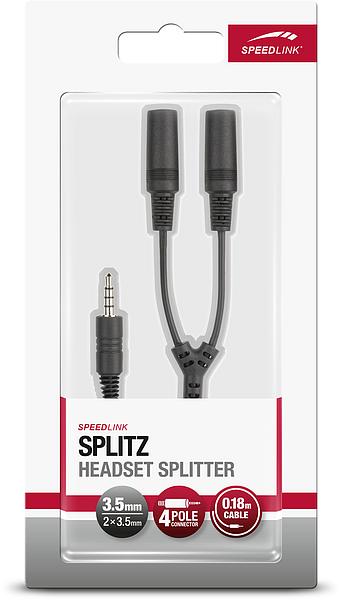 Produktbild Speedlink Splitz (Kopfhörer-Splitter)
