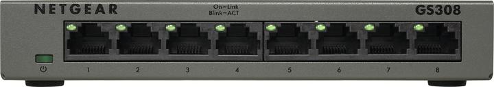 Produktbild Netgear GS308v3 - Switch - unmanaged - 8 x 10/100/1000 - desktop, wall-mountable (8 Ports)