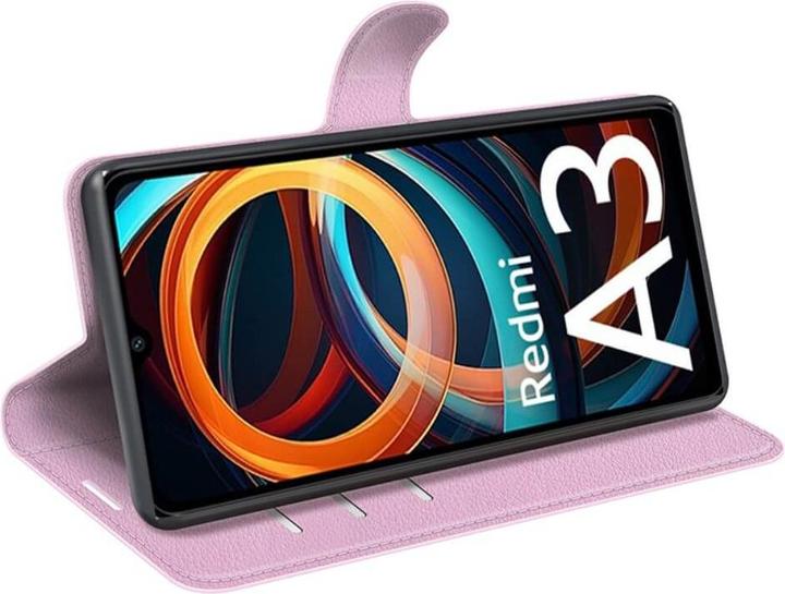 Productafbeelding Cover-Discount Xiaomi Redmi A3 - Leren Hoesje (Xiaomi Redmi A3)