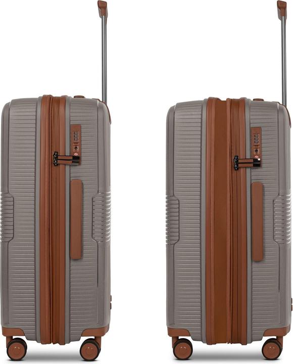 Produktbild Farmhood Eco Edition 02 4 Rollen Kofferset 3-teilig mit Dehnfalte (229 l)