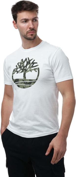 Actual product image Timberland Mens Camo Logo T-Shirt (S)