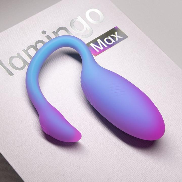 Actual product image Magic Motion - Magic Flamingo Max Vibrating Egg - Blue