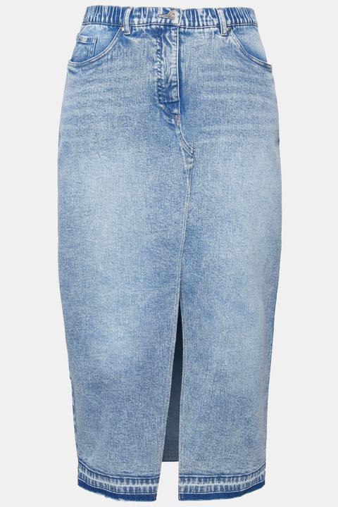 Actual product image Studio Untold Stonewash Denim Skirt (54)