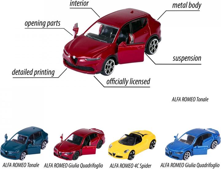 Productafbeelding Majorette Italiaans cadeaupakket 5 stuks