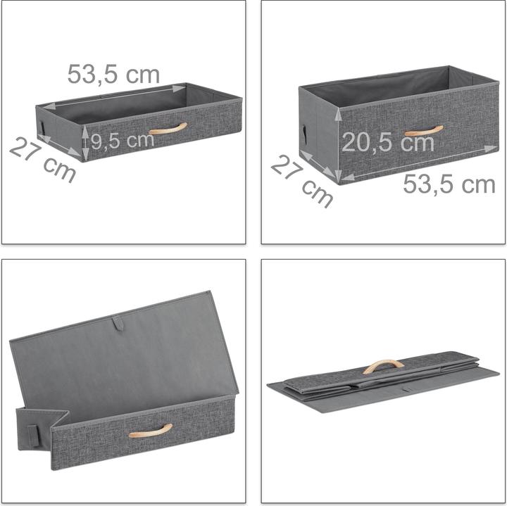 Immagine prodotto Relaxdays Cassettiera con ruote (58 x 30 x 96,5 cm)
