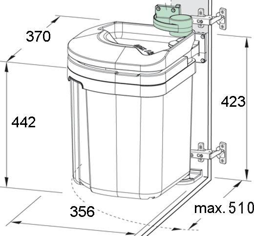 Produktbild Müllex Euro Flexx Bio (35 l)