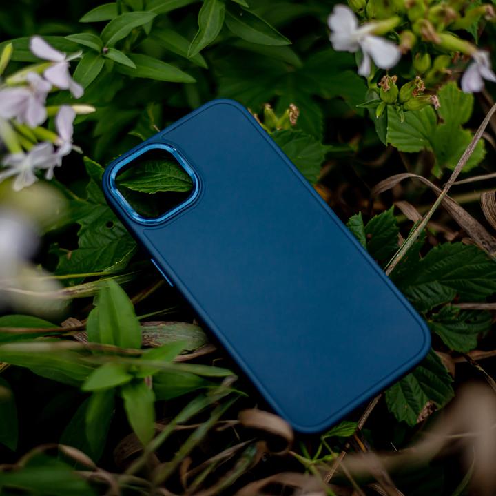 Immagine prodotto OEM Satin case for iPhone 16e dark blue (Apple iPhone 16e)