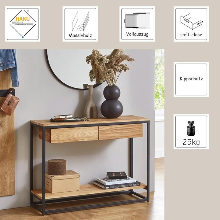 Image du produit HAKU Möbel Konsole (100 x 35 x 75 cm)