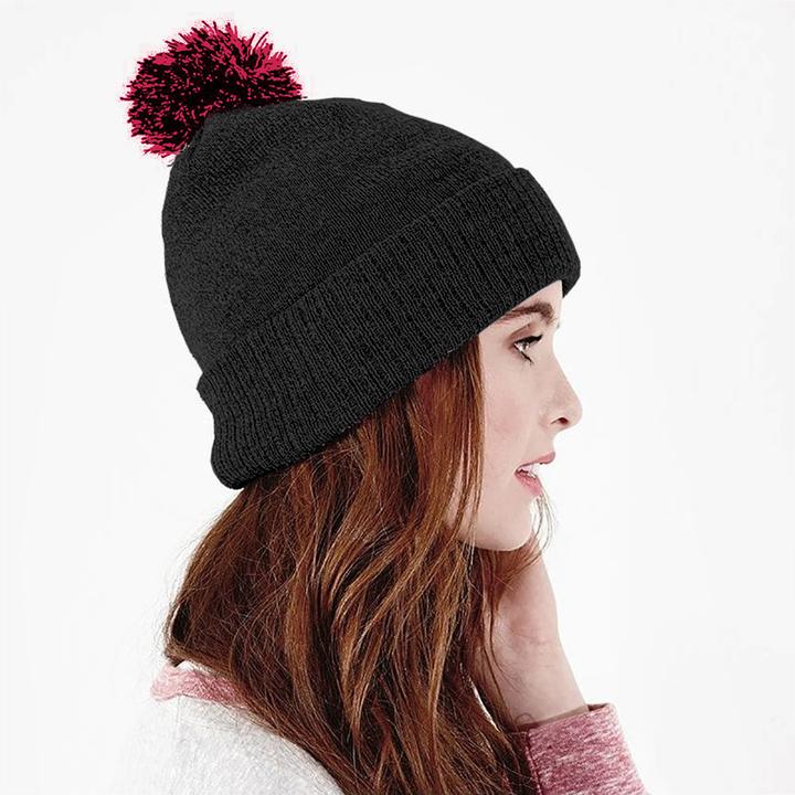 Actual product image Beechfield Girls winter hat Duo Extreme Snowstar (One size)