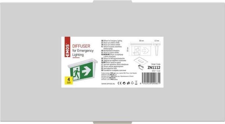 Produktbild Emos Diffusor für Notleuchte