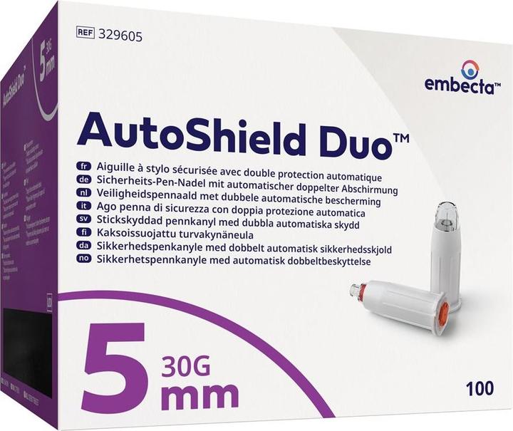 Produktbild BD SafeAssist EMBECTA AutoS Duo Sich Pen Nad 5mm 100