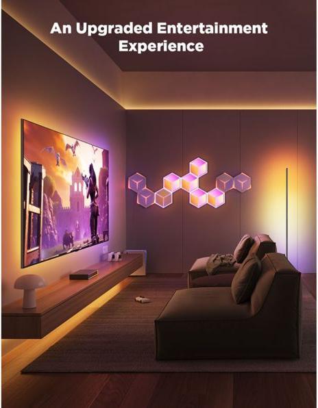 Productafbeelding Govee paneelverlichting Glide Hexa Ultra, 7-pak