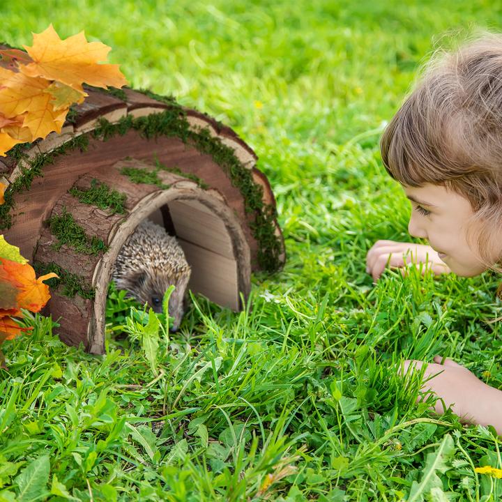 Actual product image Relaxdays Hedgehog house