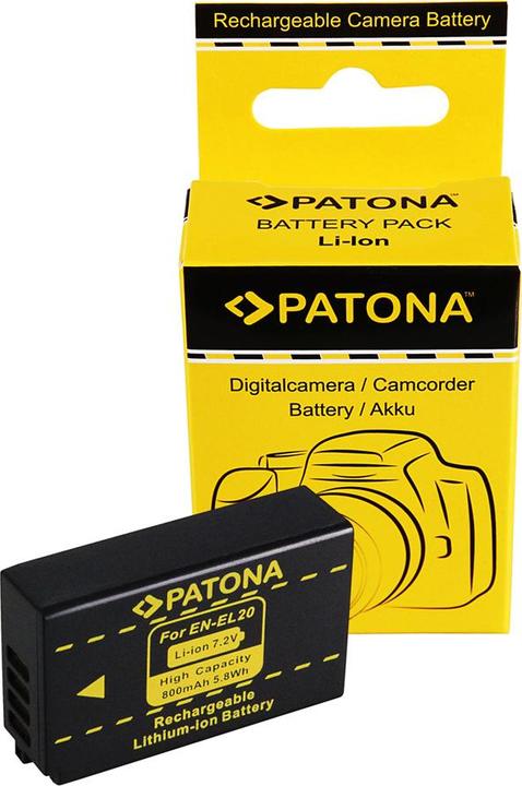 Immagine prodotto Patona Nikon EN-EL20 (Batteria della fotocamera)