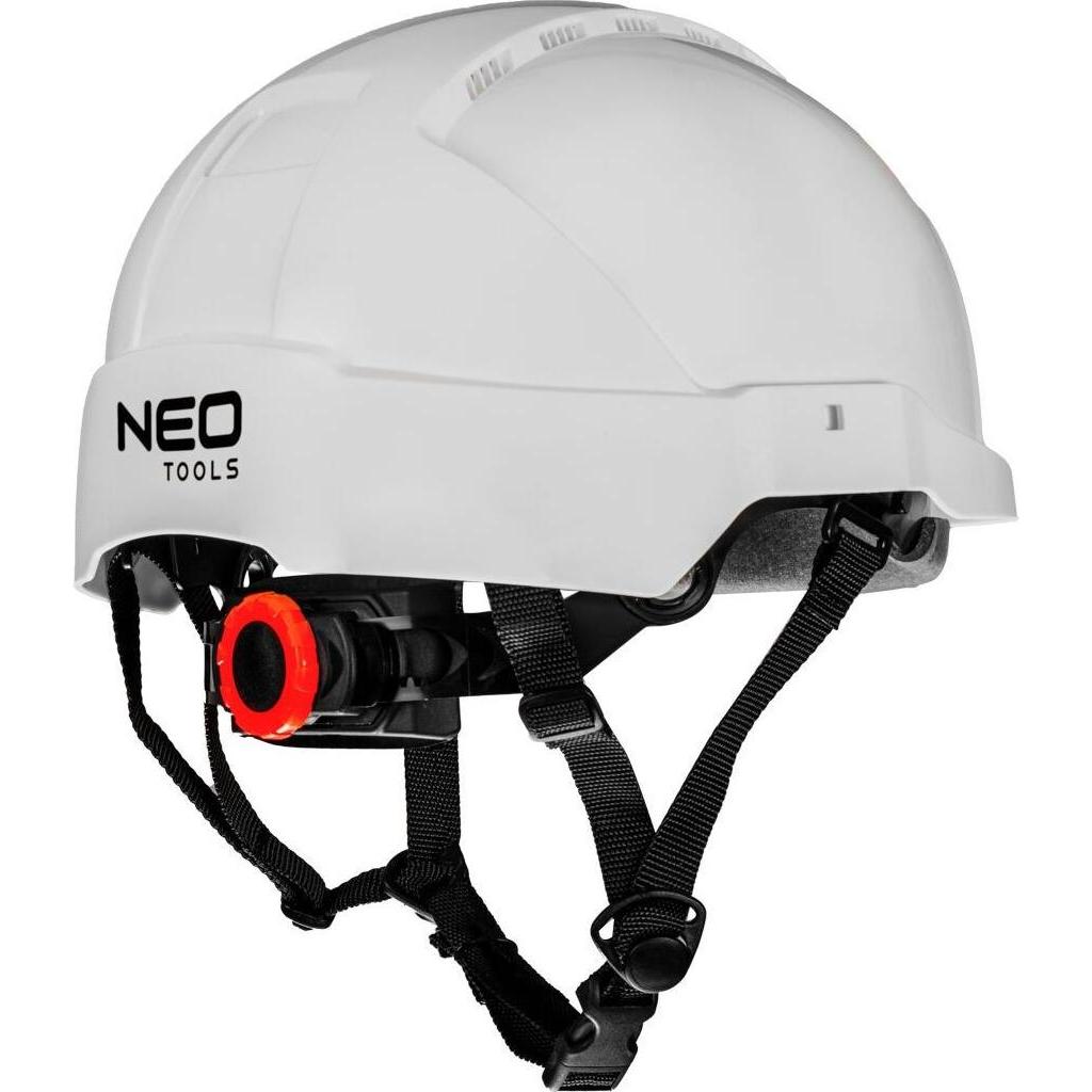 Neo, Kopfschutz, Industriehelm für Arbeiten in der Höhe, weiss (51 - 63 cm)