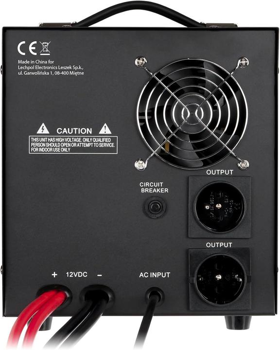 Produktbild Kemo Unterbrechungsfreie Stromversorgung 1200W 12V/230Vac PROsinus-1200 (2000 VA, 1200 W)