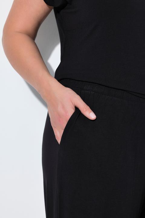 Produktbild Ulla Popken Pyjama, oversized, Zweiteiler, Hemdkragen, Halbarm (50, 52)