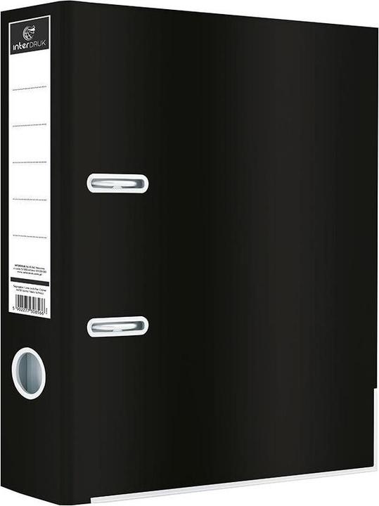 Produktbild Interdruk A4/50K-Ordner, glänzend schwarz (A4, 50 mm)