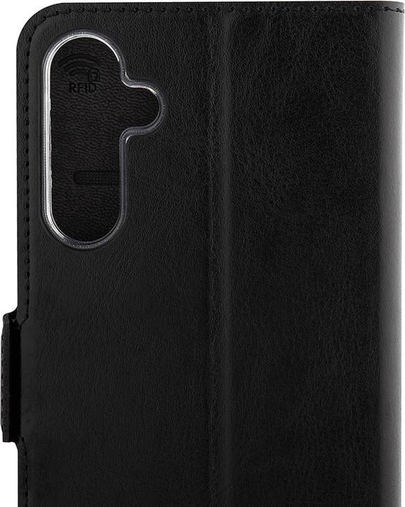 Actual product image Wave BookCase -suojakuori, Samsung Galaxy A15, musta (Samsung Galaxy A15 5G)