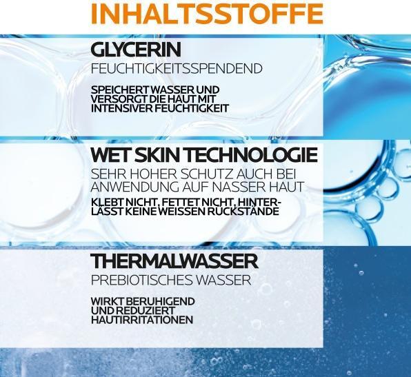 Produktbild La Roche Posay Anthelios Wet Skin Gel LSF 50+ (Sonnengel, SPF 50+, 200 ml, 213 g)