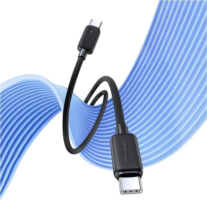 Produktbild Usams Cable KY Series US-SJ701 60W USB-C to USB-C 3m black (3 m, 60 W)