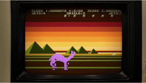 Actual product image Clear River Games Llamasoft The Jeff Minter Story (Switch)