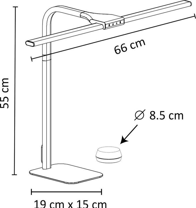 Produktbild Unilux Schreibtischleuchte (2235 lm)