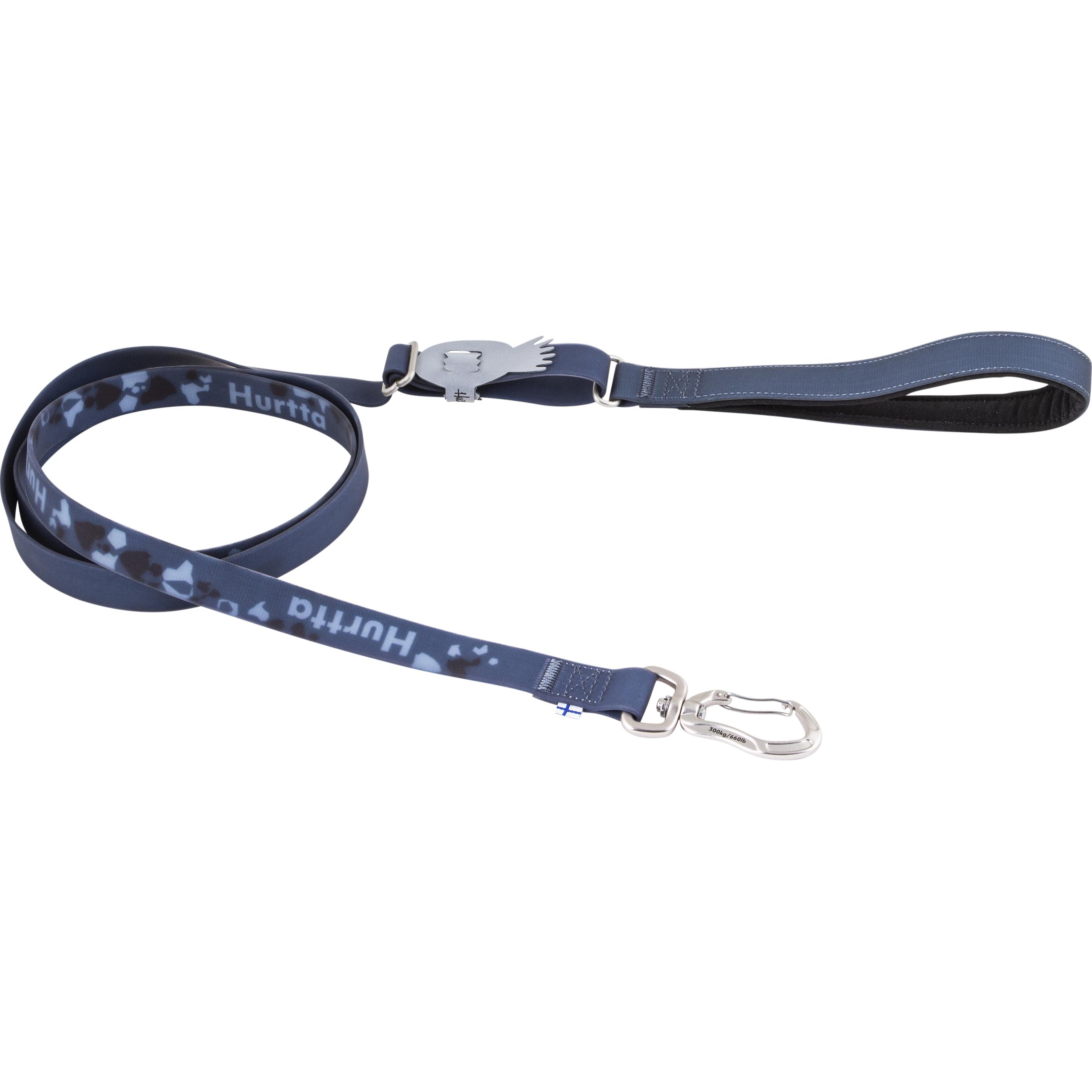 Hurtta Linea Mudventure mora 120-180cm/15mm (Cane), Collare + Guinzaglio