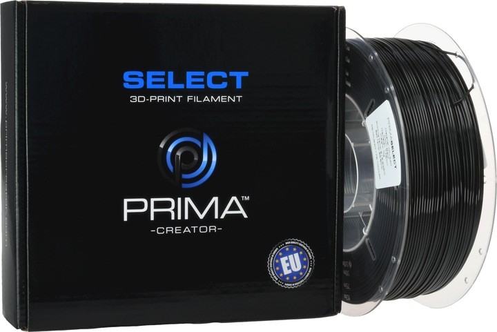 Actual product image Prima Creator PrimaSelect TPU 90A (TPU, 1.75 mm, 1000 g, Black)