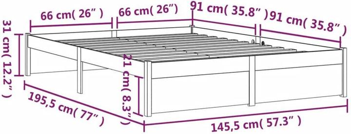 Image du produit vidaXL Nanine (140 x 190 cm)