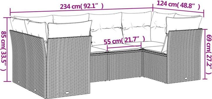 Produktbild vidaXL Baylor