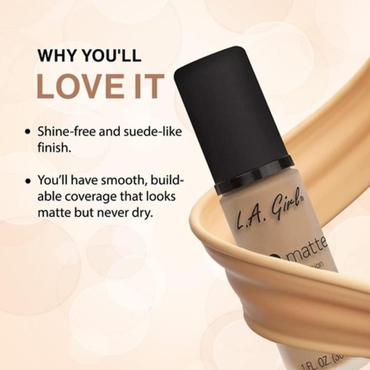 Produktbild L.A. Girl LA Girl PRO Matte HD High-Definition Long Wear Matte Foundation Bisque