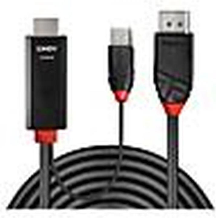 Actual product image Lindy HDMI to DisplayPort adapter cable (3 m)