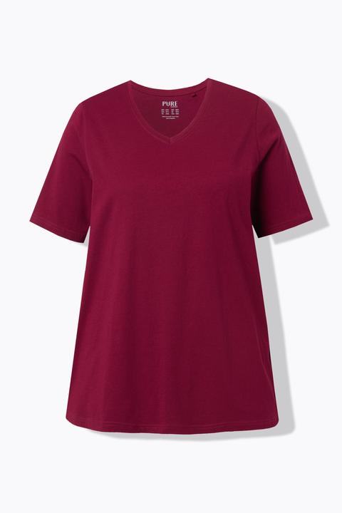 Actual product image Ulla Popken 2 Pack Eco Cotton Striped Tees (56)
