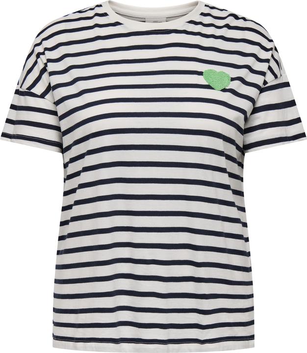 Immagine prodotto Only T-shirt regular fit con scollo rotondo e curve (L)
