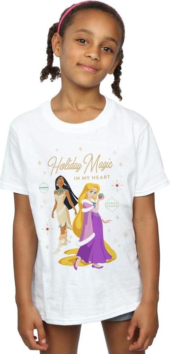 Produktbild Disney Princess Holiday Magic In My Heart TShirt Mädchen (128)
